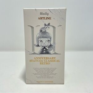 [NEW] POPMART MOLLY Anniversary Statues Classical Retro Artline Blind Box